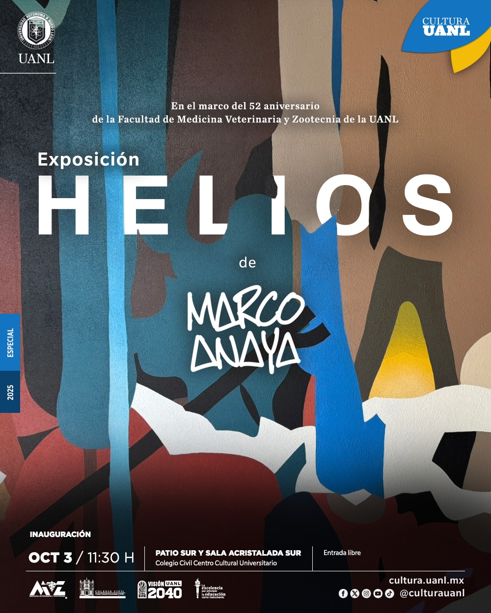 Exposición Helios de Marco Anaya