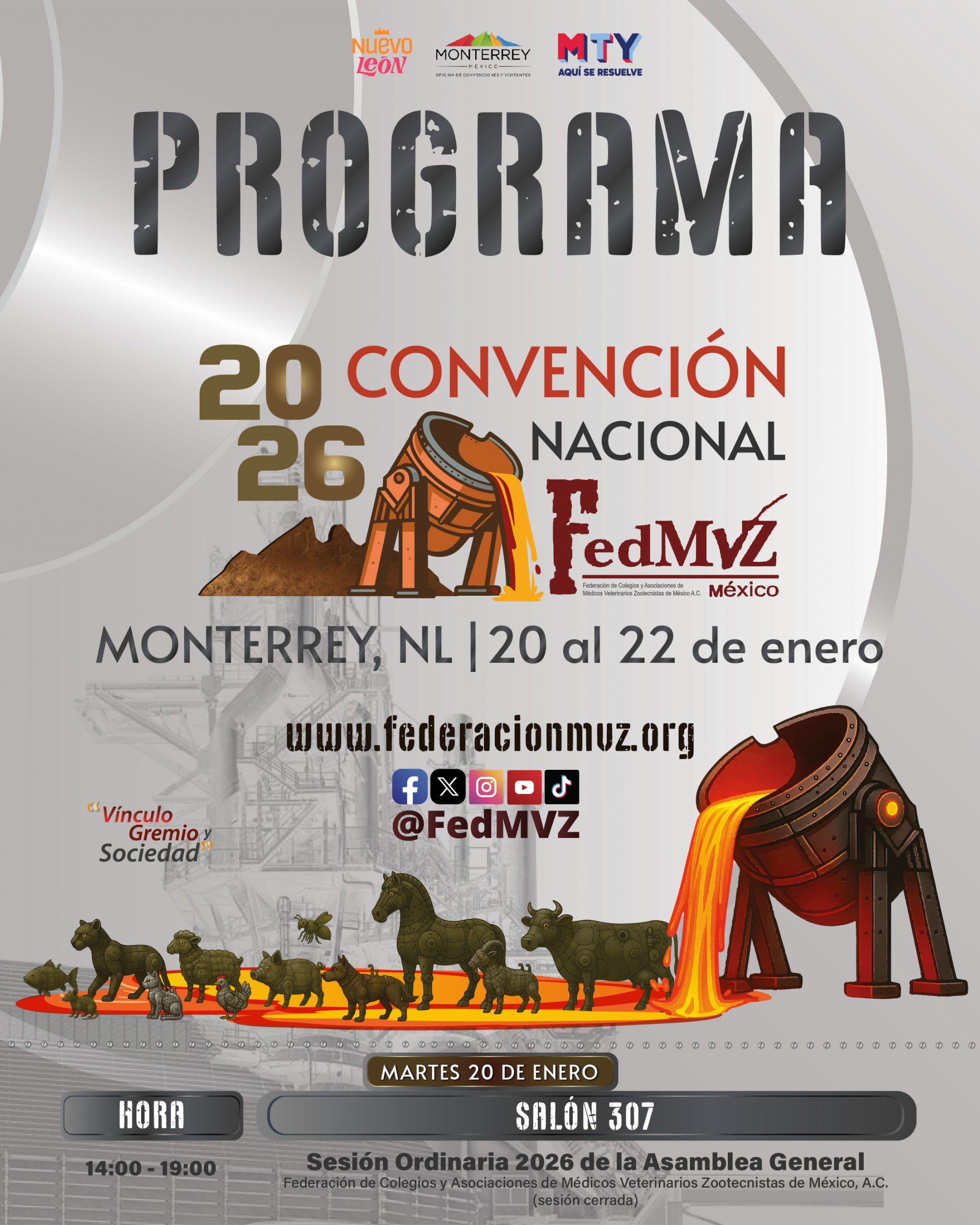 Convención Nacional FedMVZ 2026